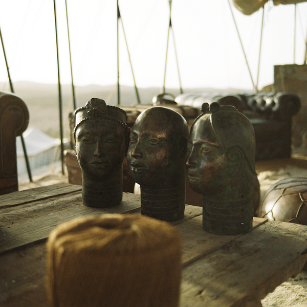 Bronze heads