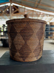 KALIMANTAN #1 Rattan Lid Basket