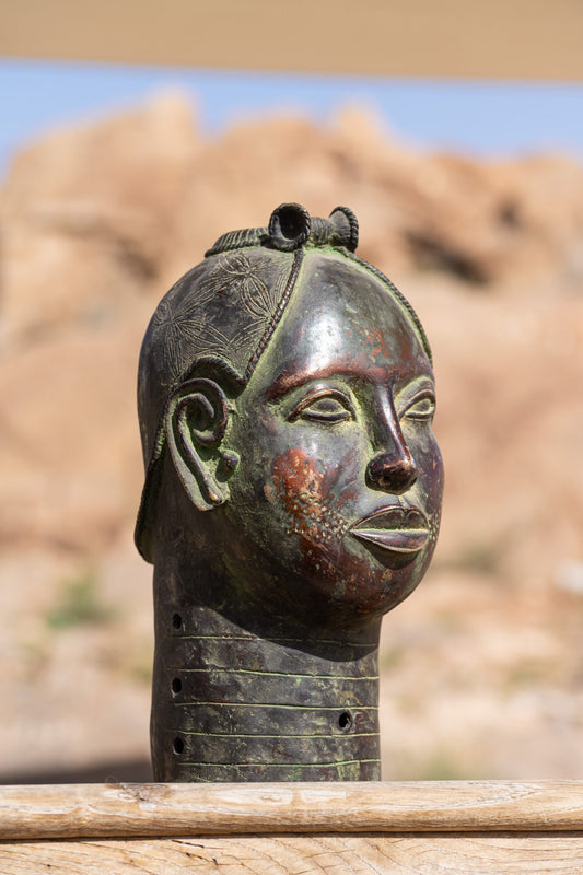 Bronze African Head #1