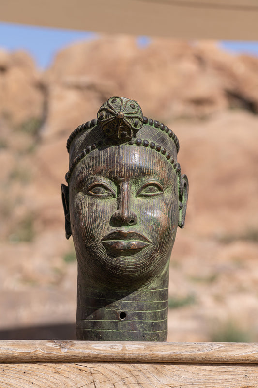 Bronze African Head #3